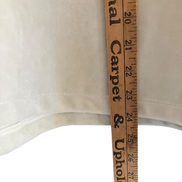 MNG Casual Velour Pullover Top M Boxy Elegant Old Money Comfy Drop Shoulder - Picture 5 of 10